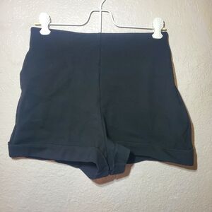 Blackmilk Push It High Waist Black Shorts S